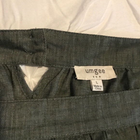 Umgee - Green Boho Off the shoulder Top - Picture 6 of 6